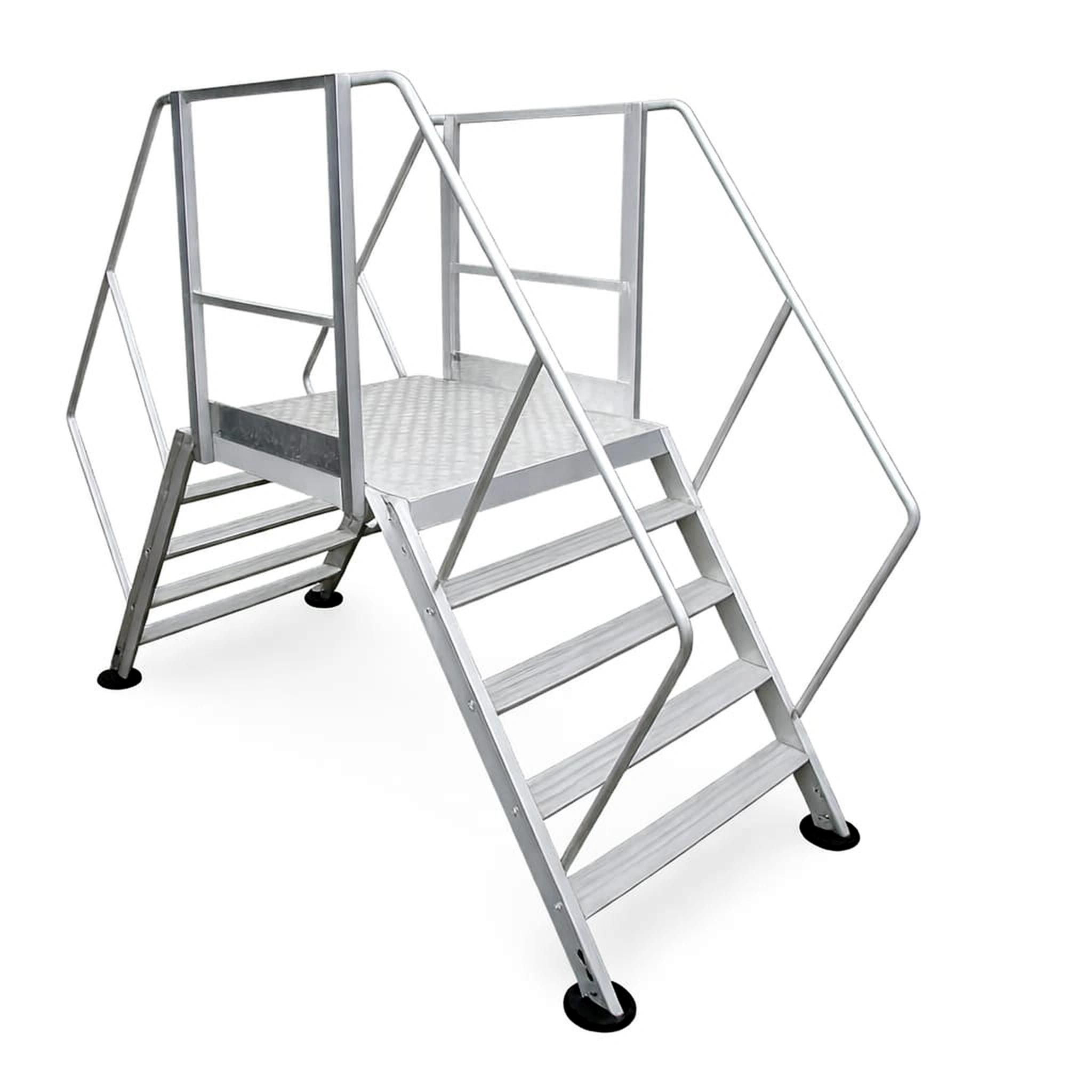 Platform bridge ladder